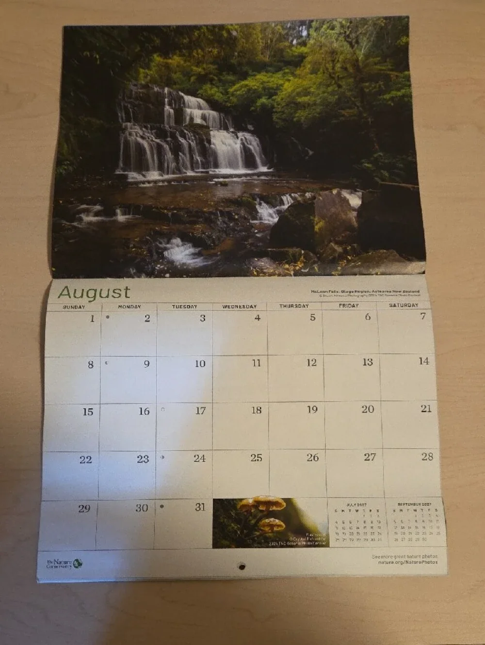 The Nature Conservancy 2027 Wall Calendar